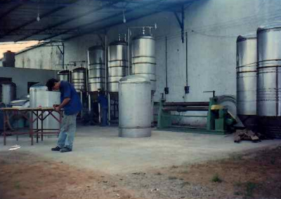 Silos Inox 316L (processo de fabricação)