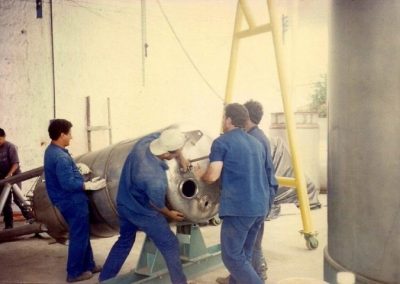 Silo Inox 316L (processo de fabricação)
