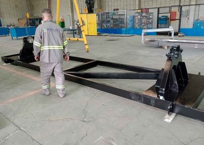 Berço para rolo 10 ton