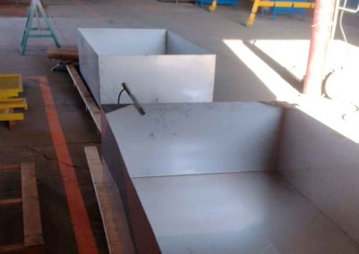 Caixas em aço inoxidável 304L