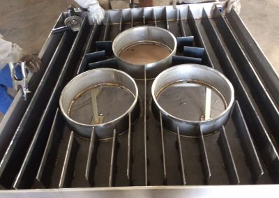 Trocador de calor em aço inoxidável 310L (processo de fabricação)