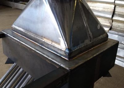 Transição em aço carbono