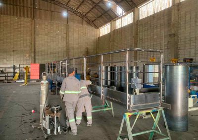 Plataforma liberada para pintura
