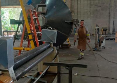 Acabamento mecânico (Silo de Retorno)